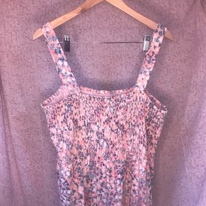 Loft size XL sundress with smocked top